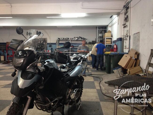 Oficina Volante de Benfica – Preparação F650GS