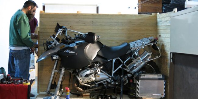 Embalagem das motos – MiraTech